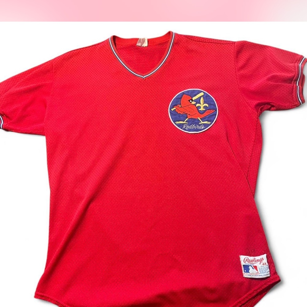 MLB Redbirds Red Short Sleeve Shirt